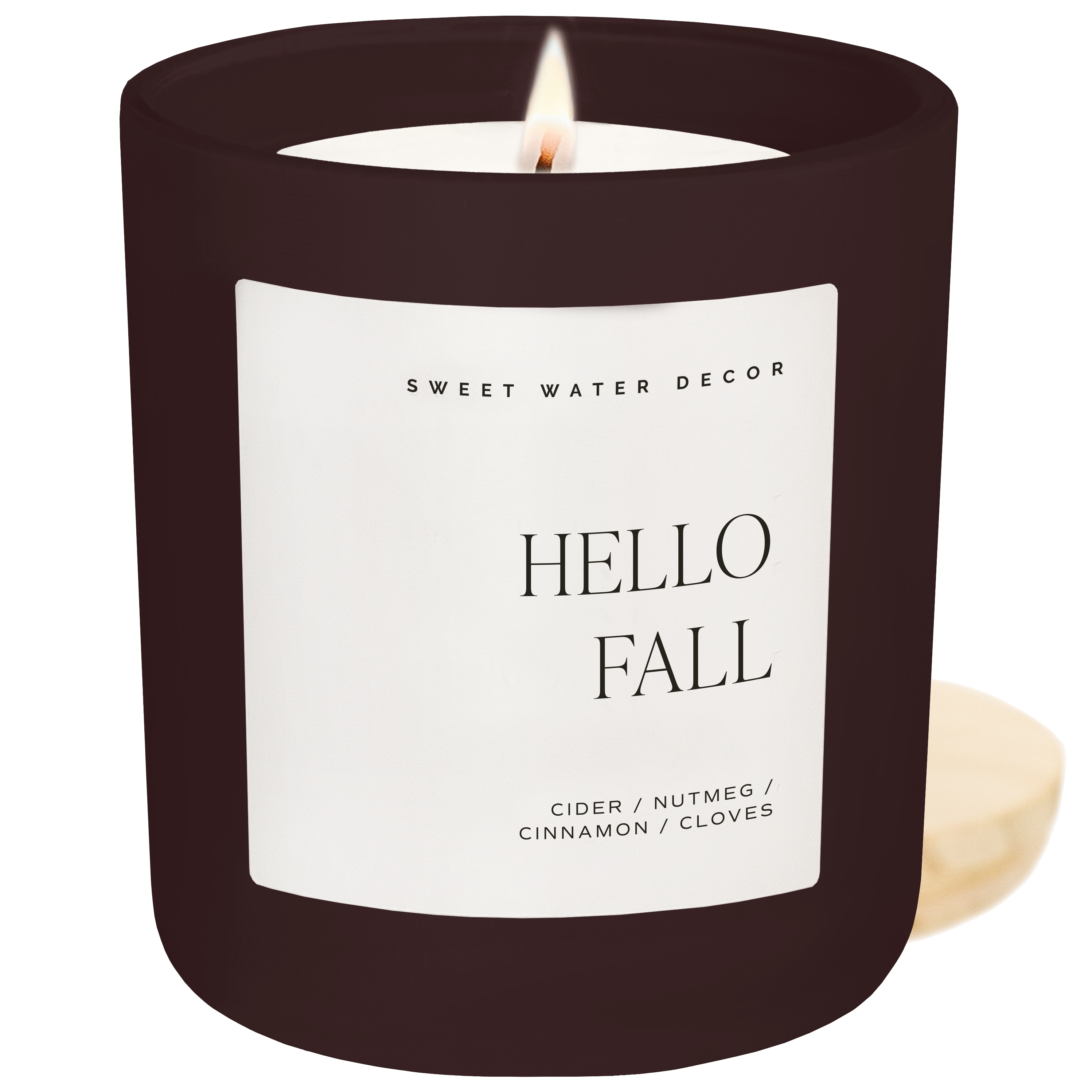 Hello Fall 15 oz Candle, Matte Jar