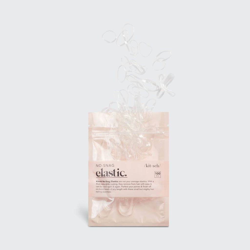 KITSCH No-Snag Elastic 100 pc - Clear