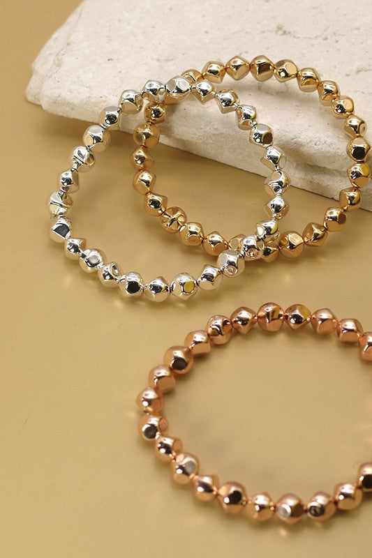 Triple Bead Bracelet