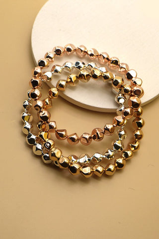 Triple Bead Bracelet