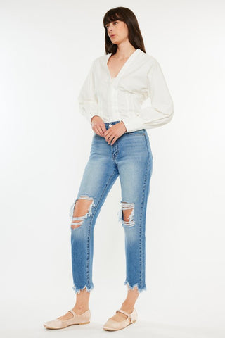 Kan Can Shark Bite Jeans