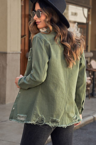 Braxton Denim Button Up