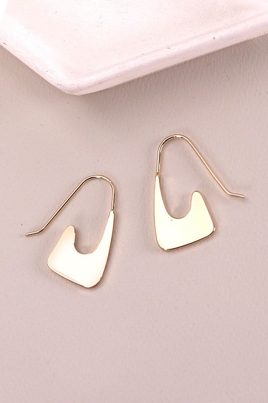 Flat Hoop Earrings