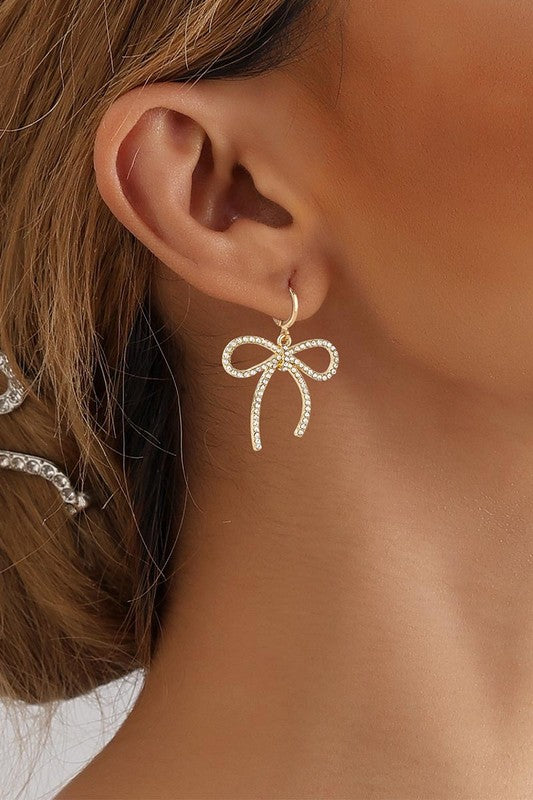 Bow Tie Earrings
