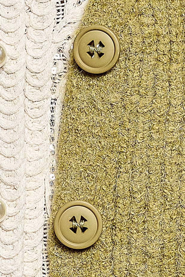 IVY Button Down Sweater Cardigan