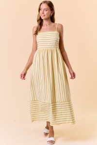 Honey Striped Maxi Dress