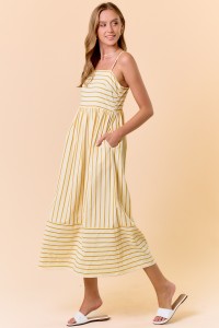 Honey Striped Maxi Dress