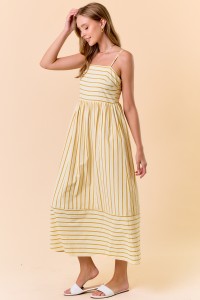 Honey Striped Maxi Dress