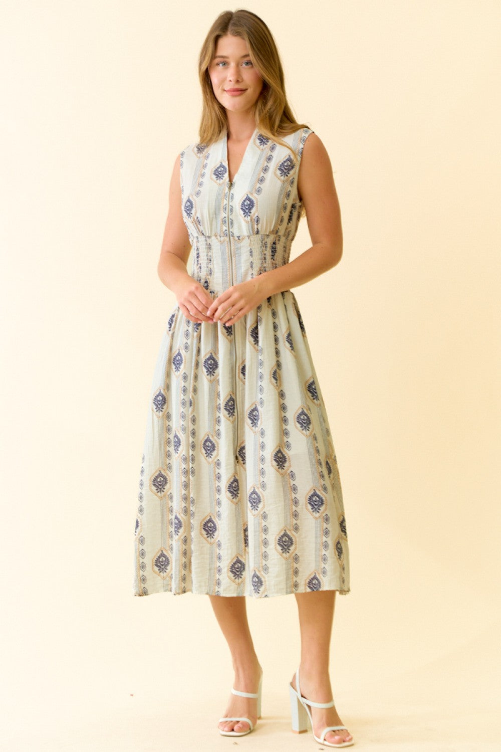 Botanical Midi Dress