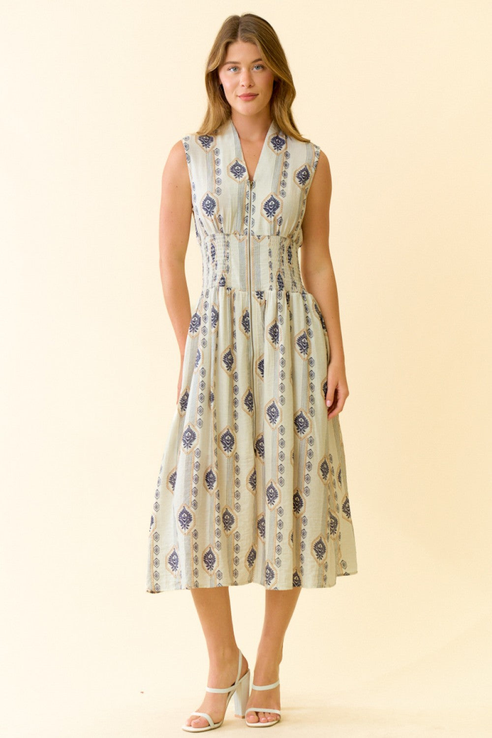 Botanical Midi Dress
