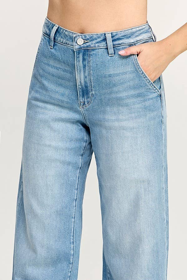BRANDY SOFT TOUCH HIGH RISE PALAZZO JEANS
