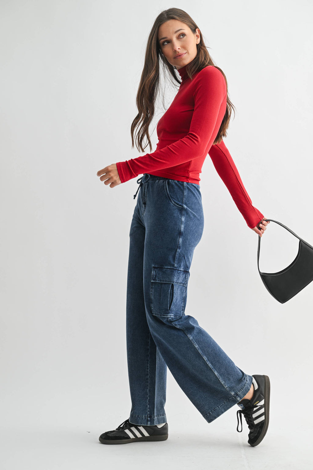 Essential Micro Ribbed Turtleneck