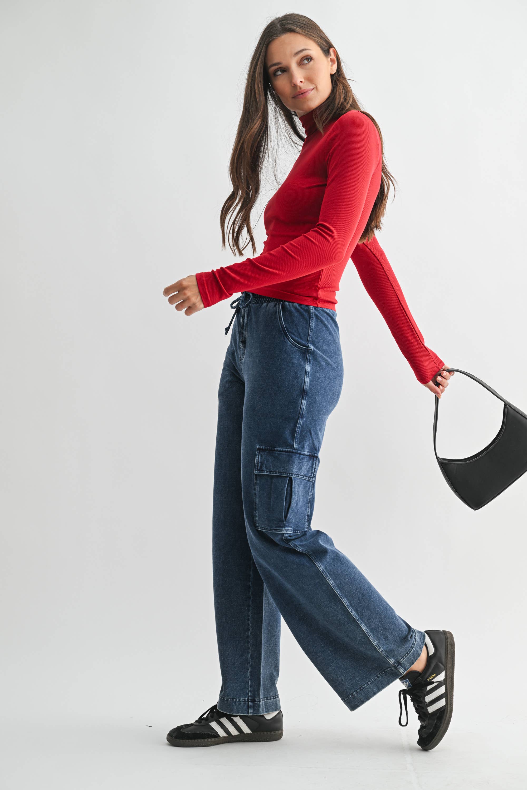 Essential Micro Ribbed Turtleneck