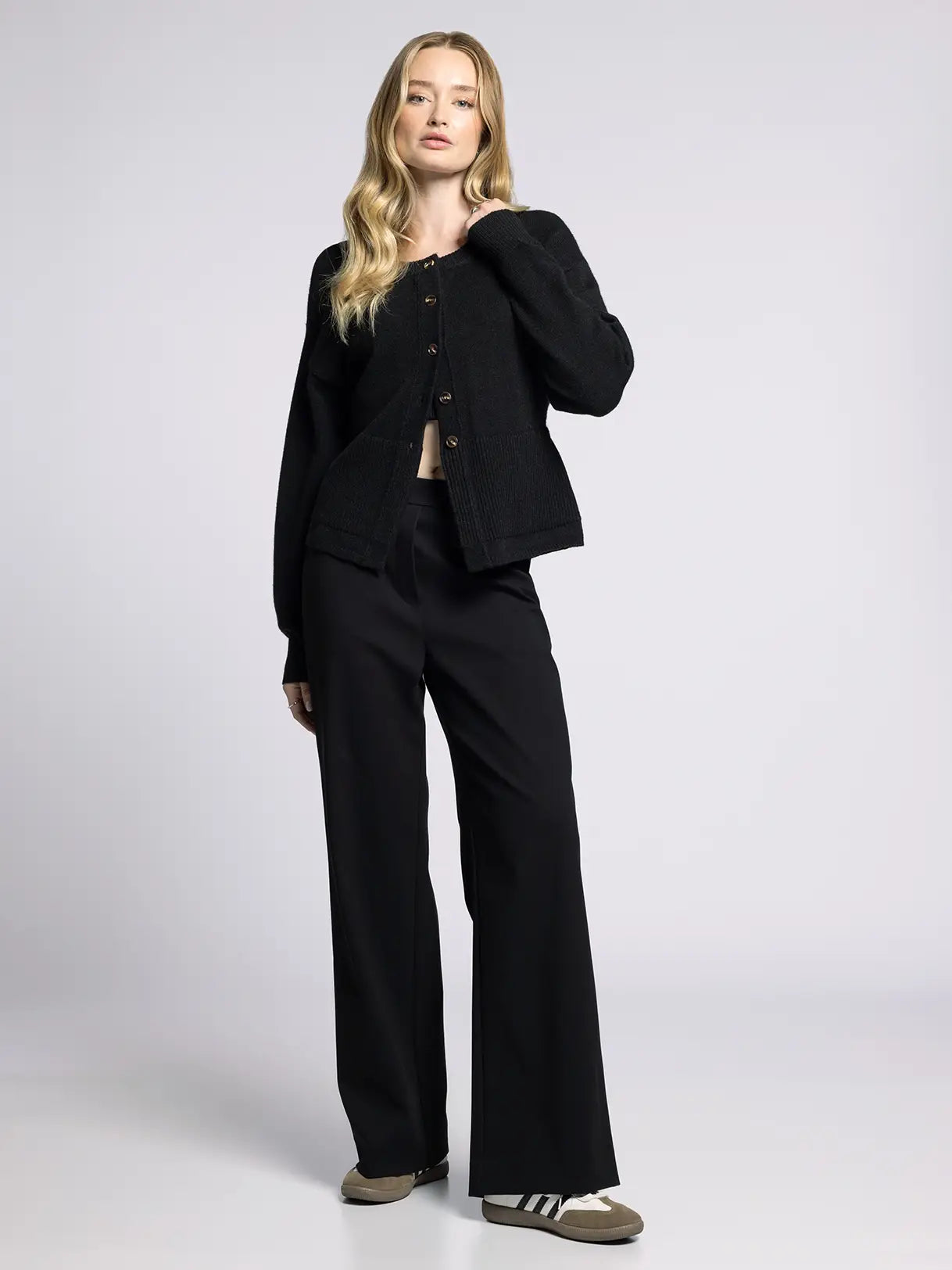 Black Michelle Cardigan