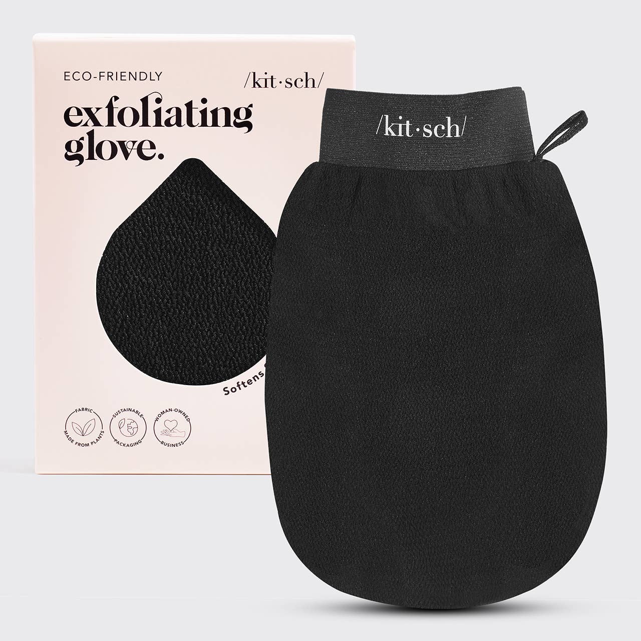 KITSCH Exfoliating Glove - Black