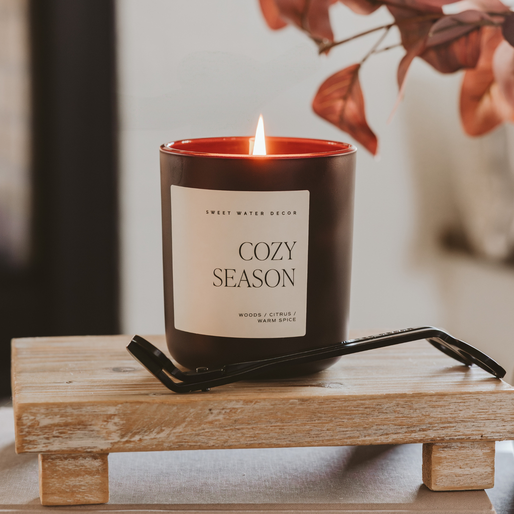 Cozy Season 15 oz Candle, Matte Jar