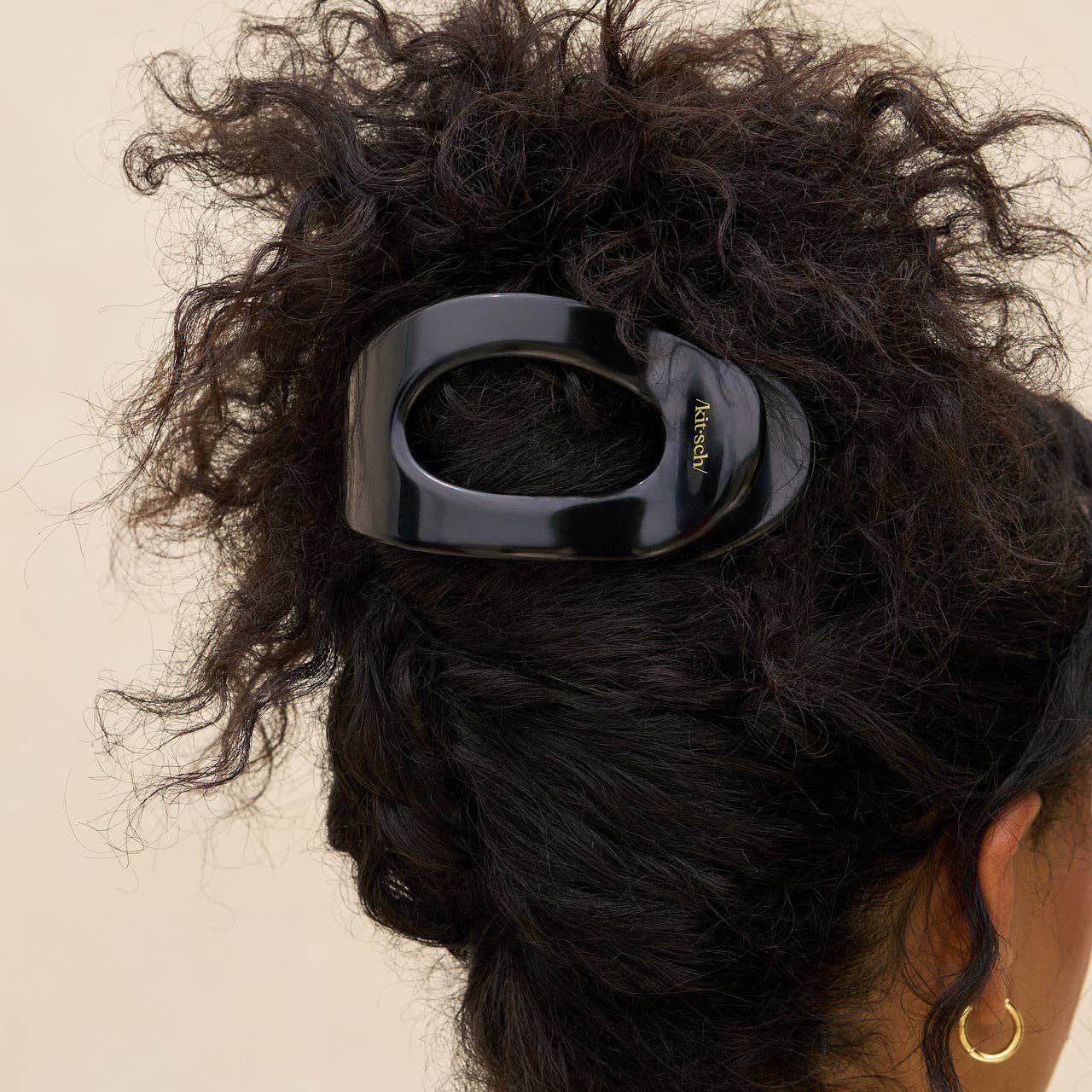 Kitsch Black Flat Cloud Clip Lg.