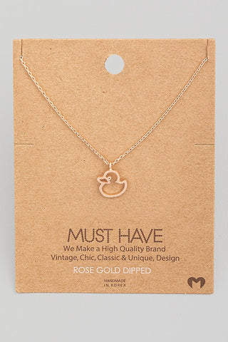 Duck Necklace