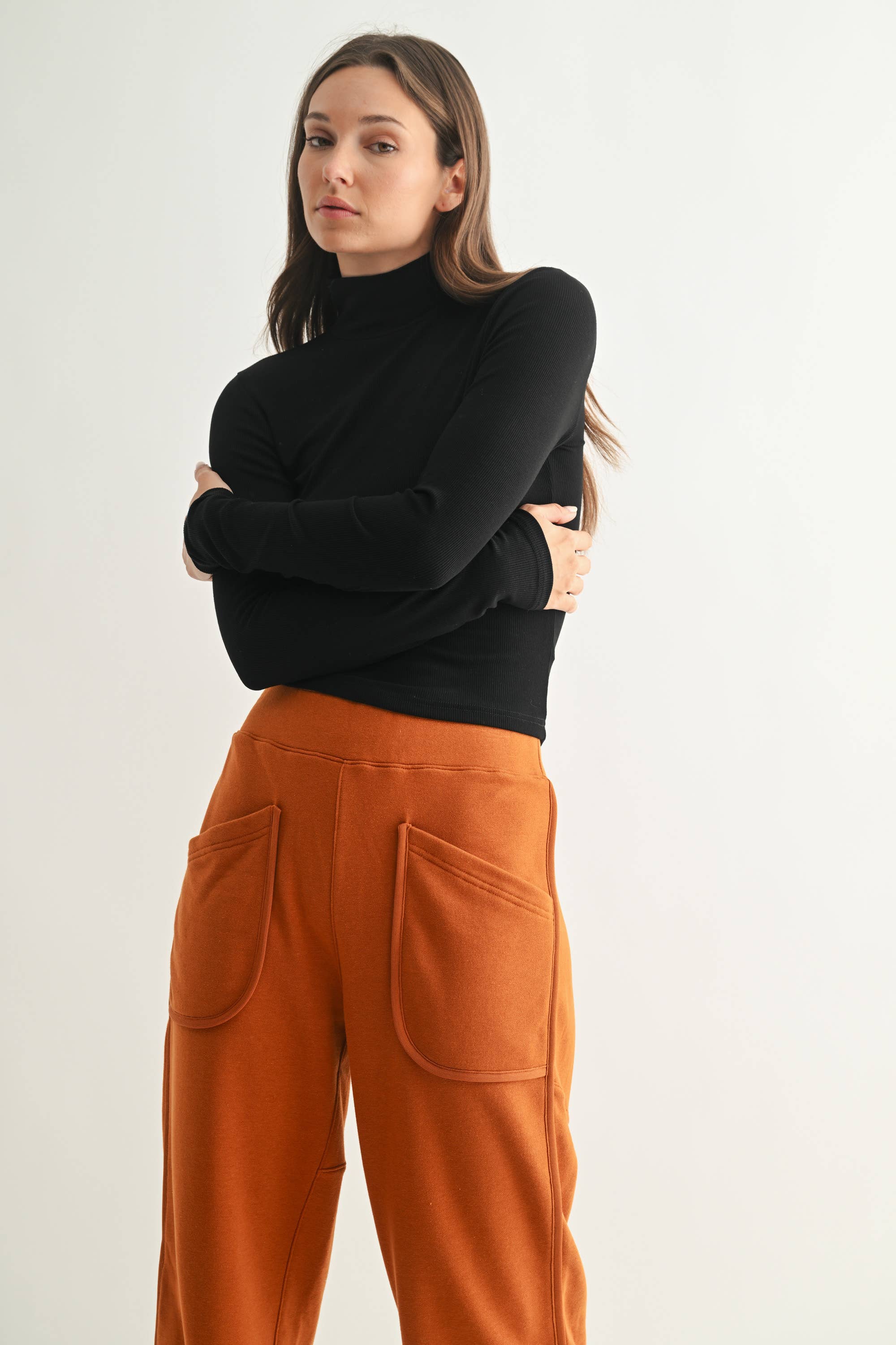 Essential Micro Ribbed Turtleneck