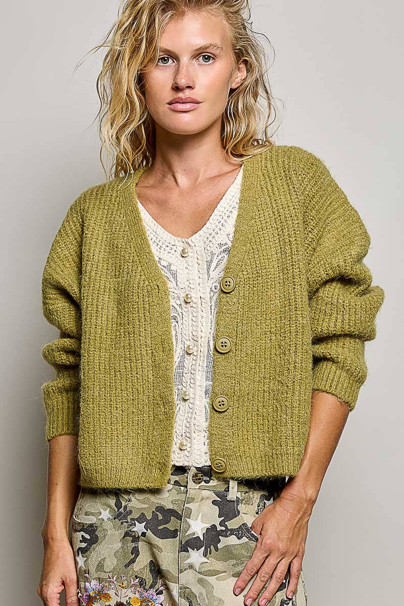 IVY Button Down Sweater Cardigan