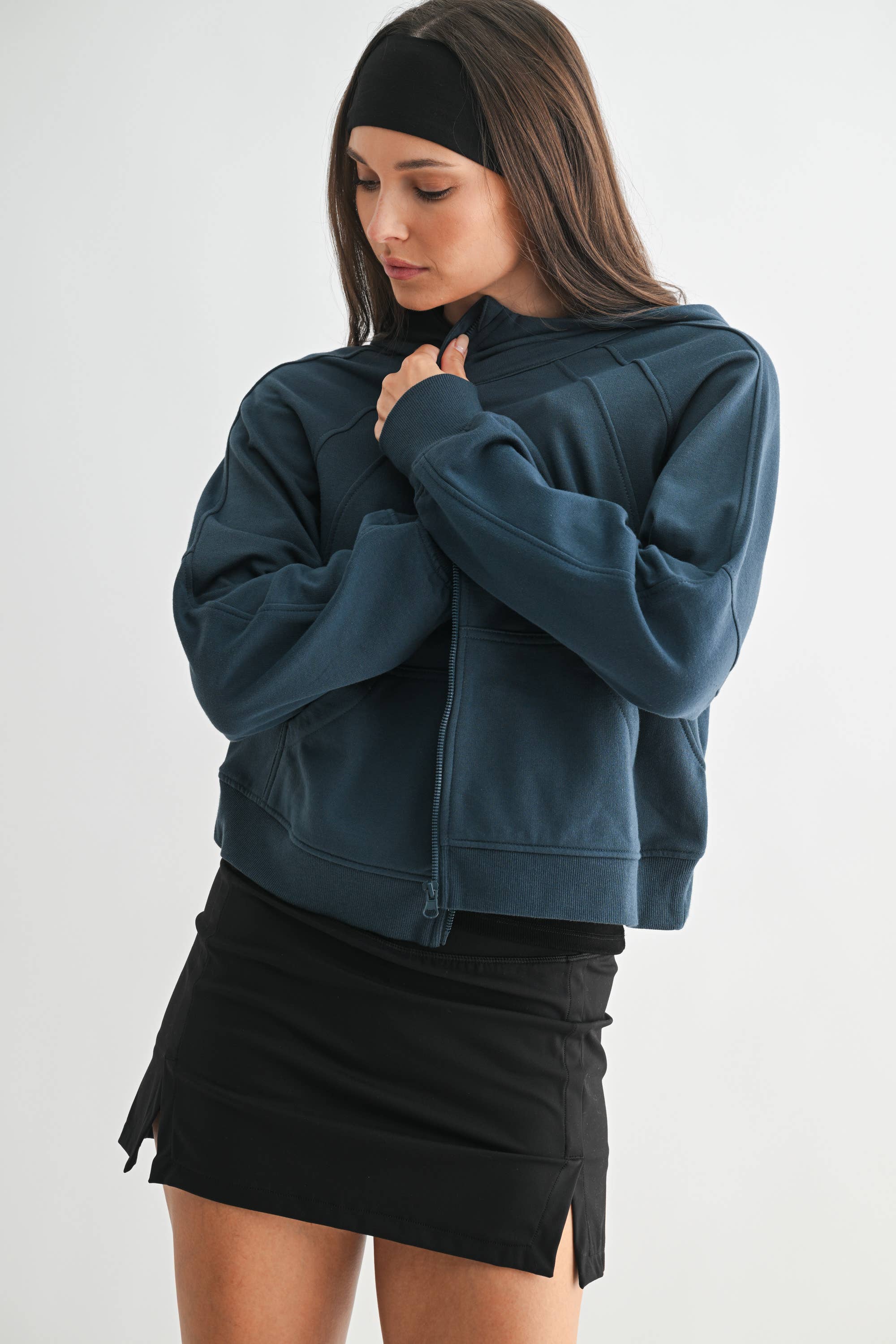 SoftStructure Zip-Up Fleece Hoodie