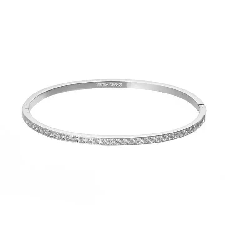 B. Grands Waterproof Gold Lined Tennis Bangle