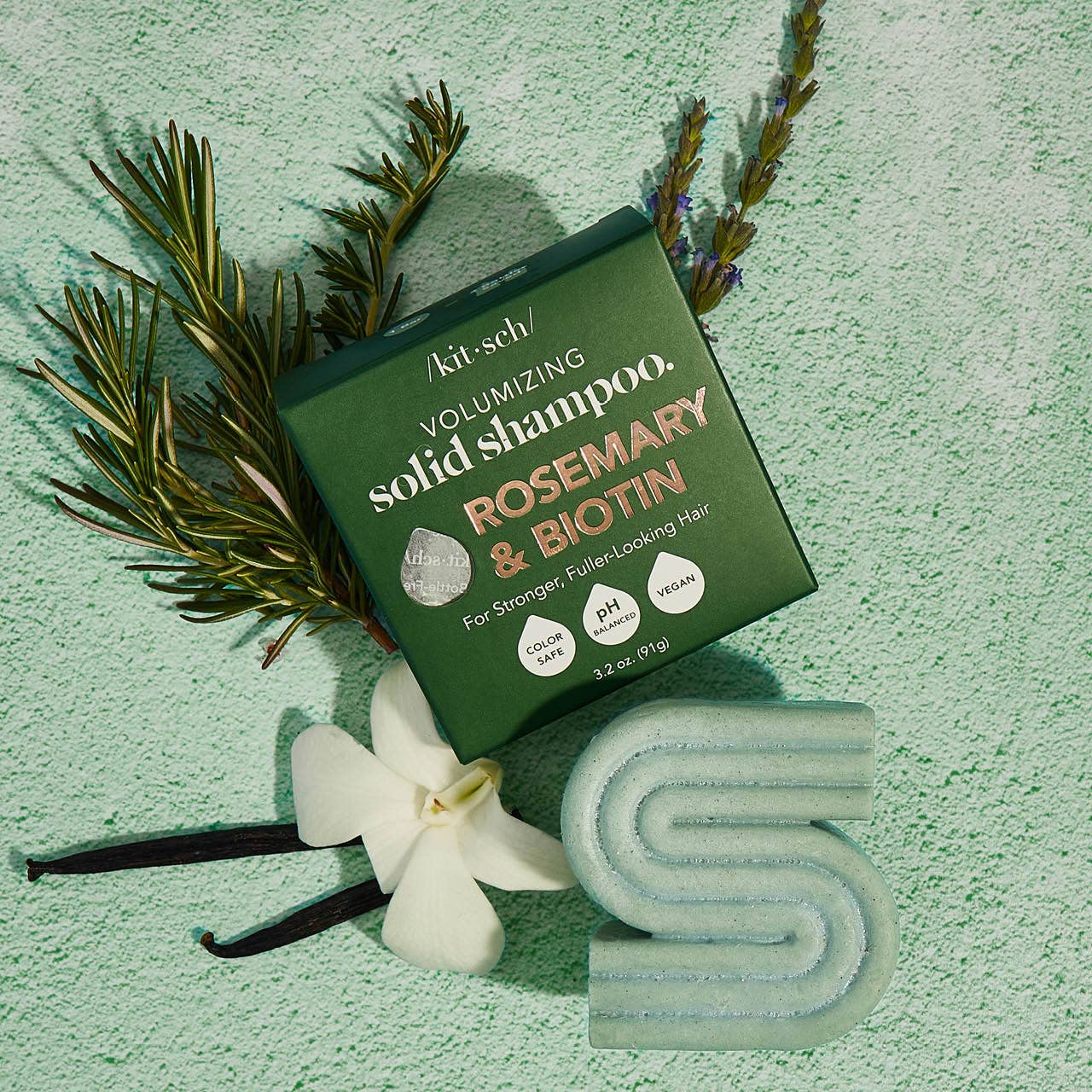 KITSCH Rosemary & Biotin Volumizing Solid Shampoo