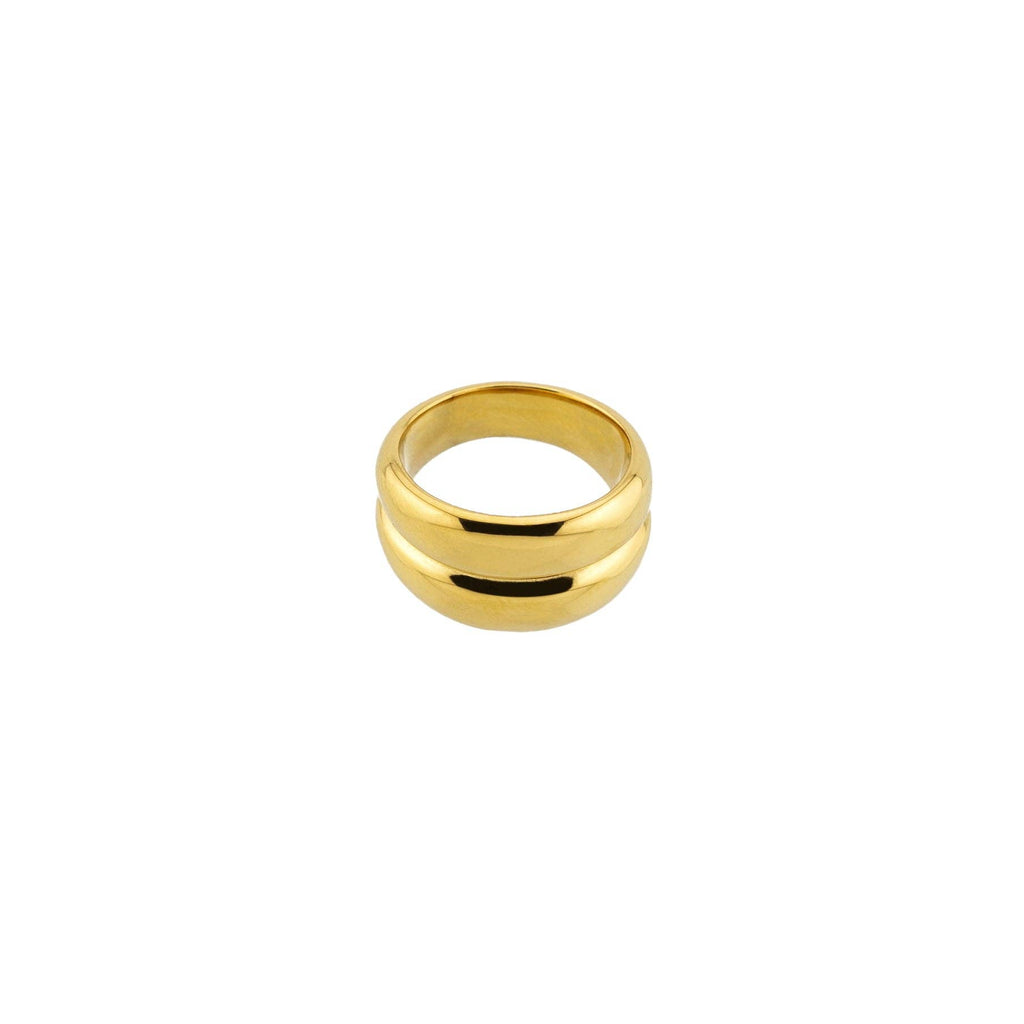 B. Grands Waterproof Gold Twin Ring