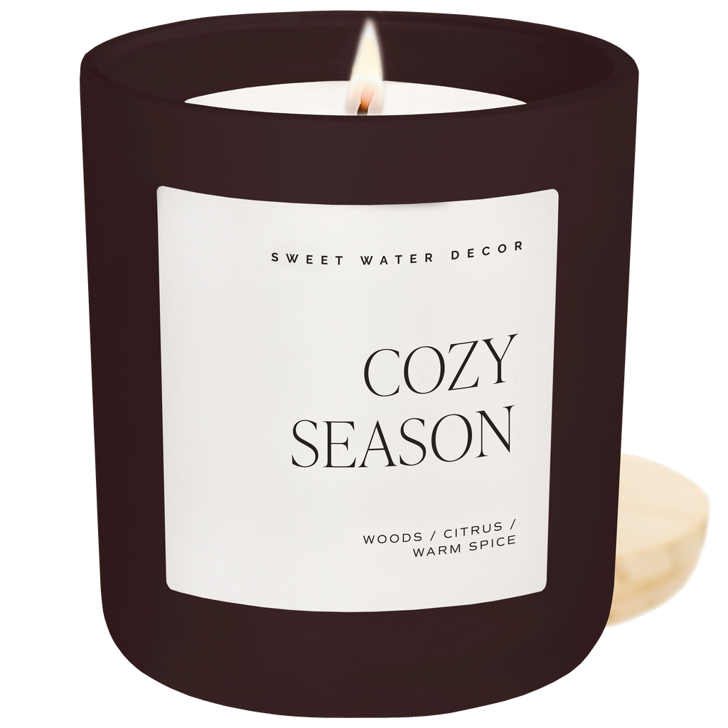 Cozy Season 15 oz Candle, Matte Jar