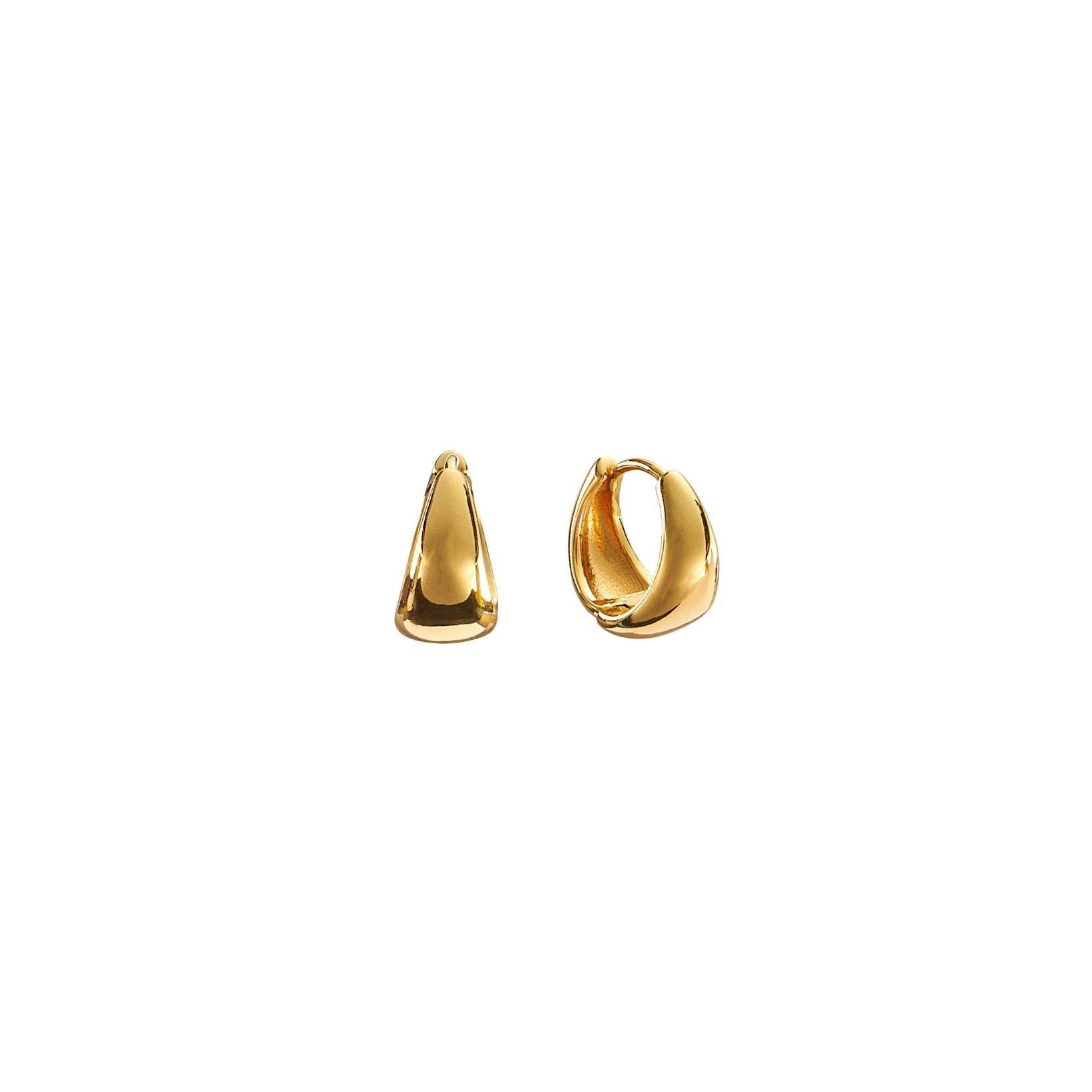 B. Grands 18K Gold 13mm Zenith Hoops
