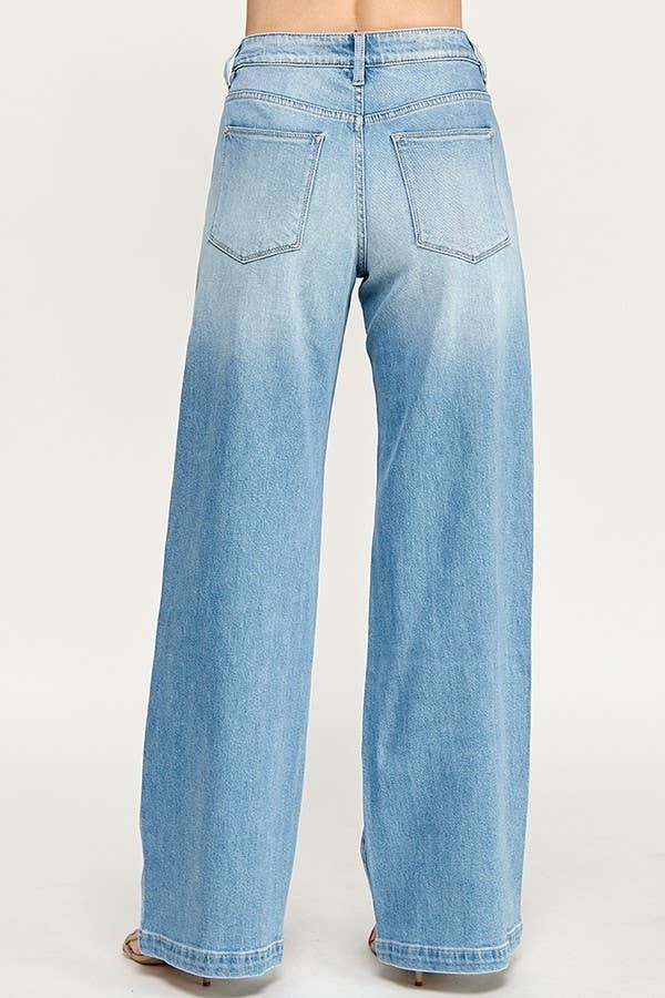 BRANDY SOFT TOUCH HIGH RISE PALAZZO JEANS