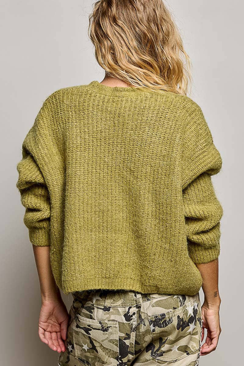 IVY Button Down Sweater Cardigan