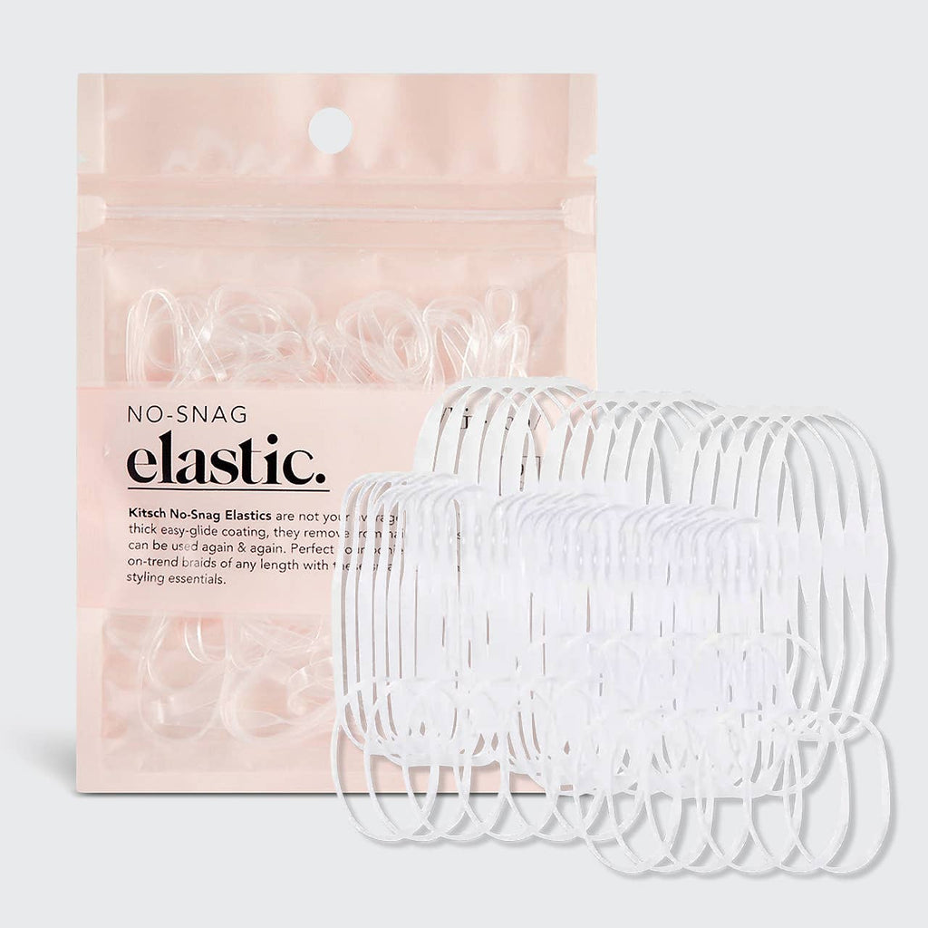 KITSCH No-Snag Elastic 100 pc - Clear