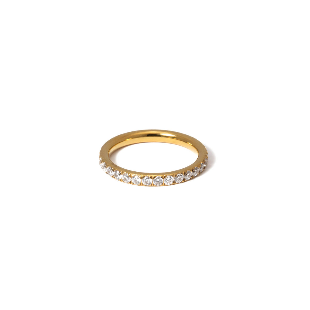 B. Grands Waterproof Dainty Tennis Ring