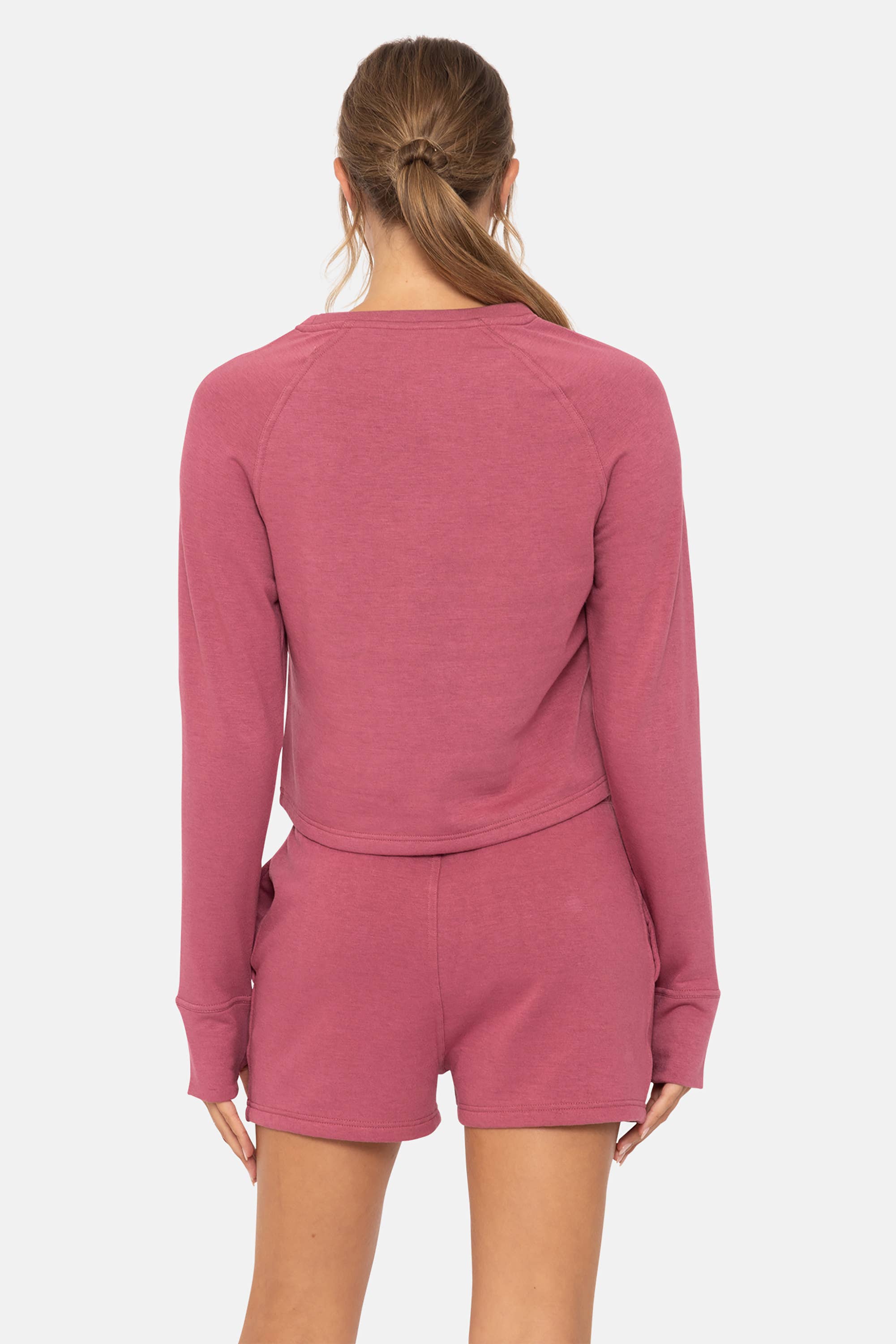 Boxy Raglan Lounge Long Sleeve