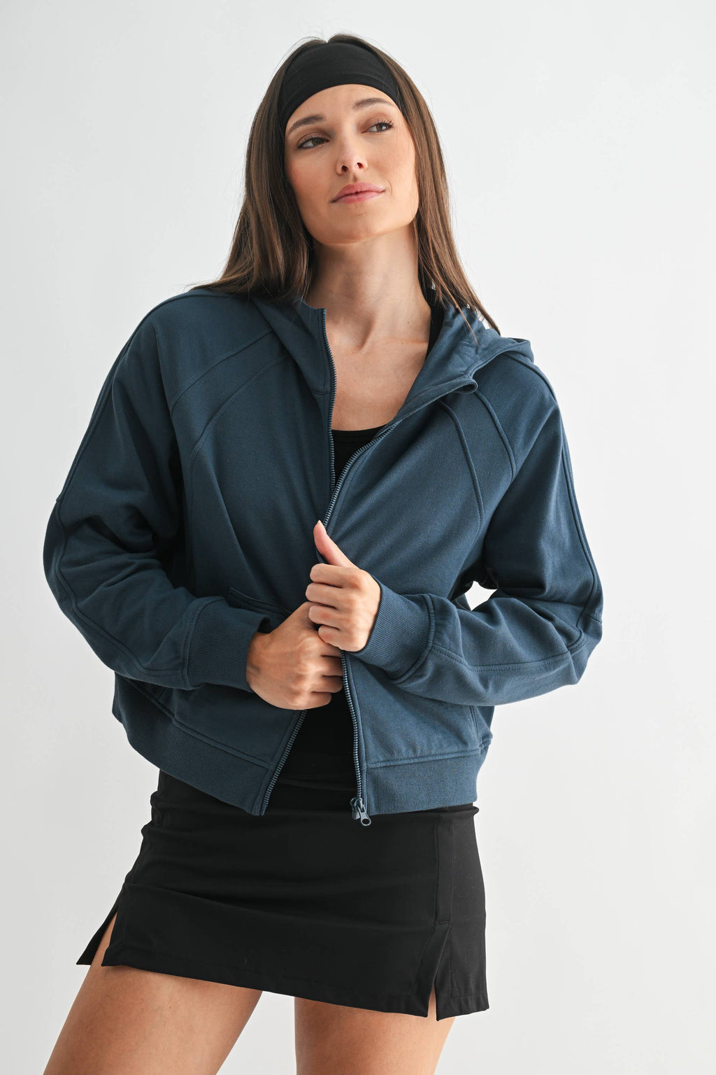 SoftStructure Zip-Up Fleece Hoodie