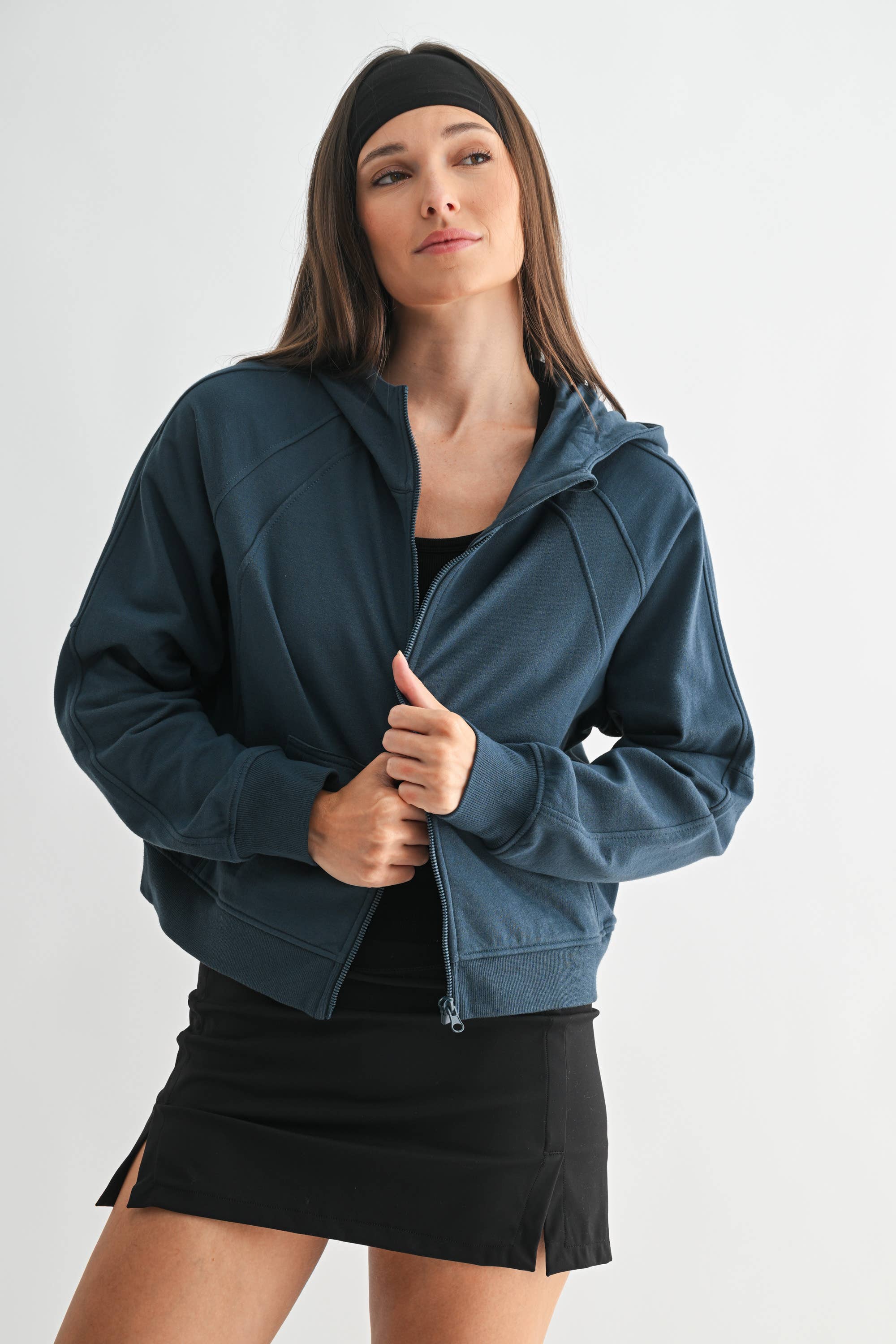 SoftStructure Zip-Up Fleece Hoodie