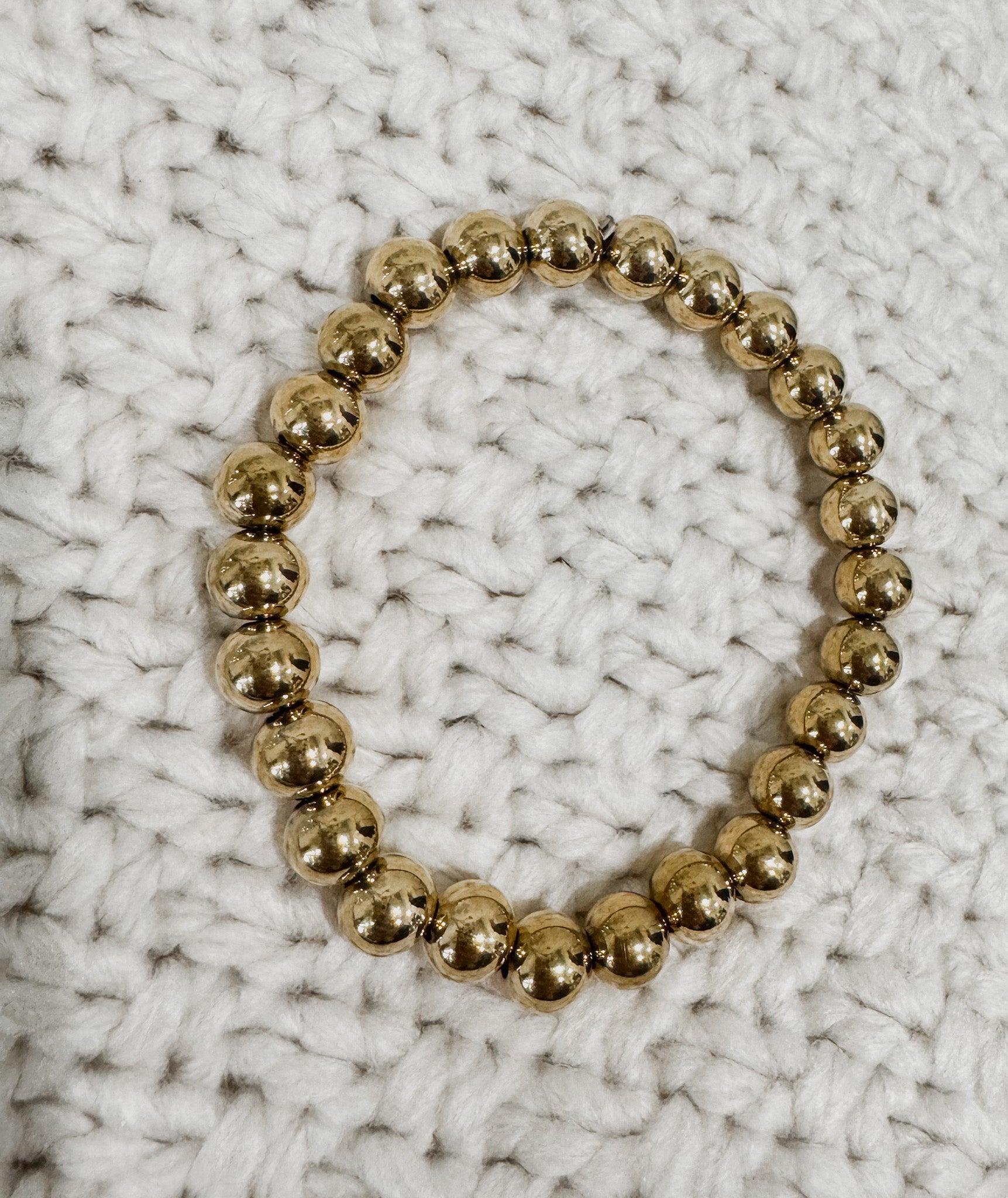 Luxe Gold Small Beaded Bracelet