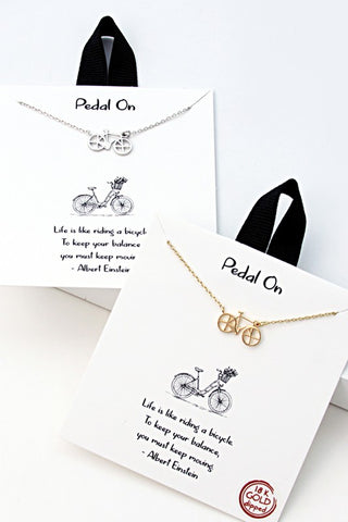 Pedal On Necklace