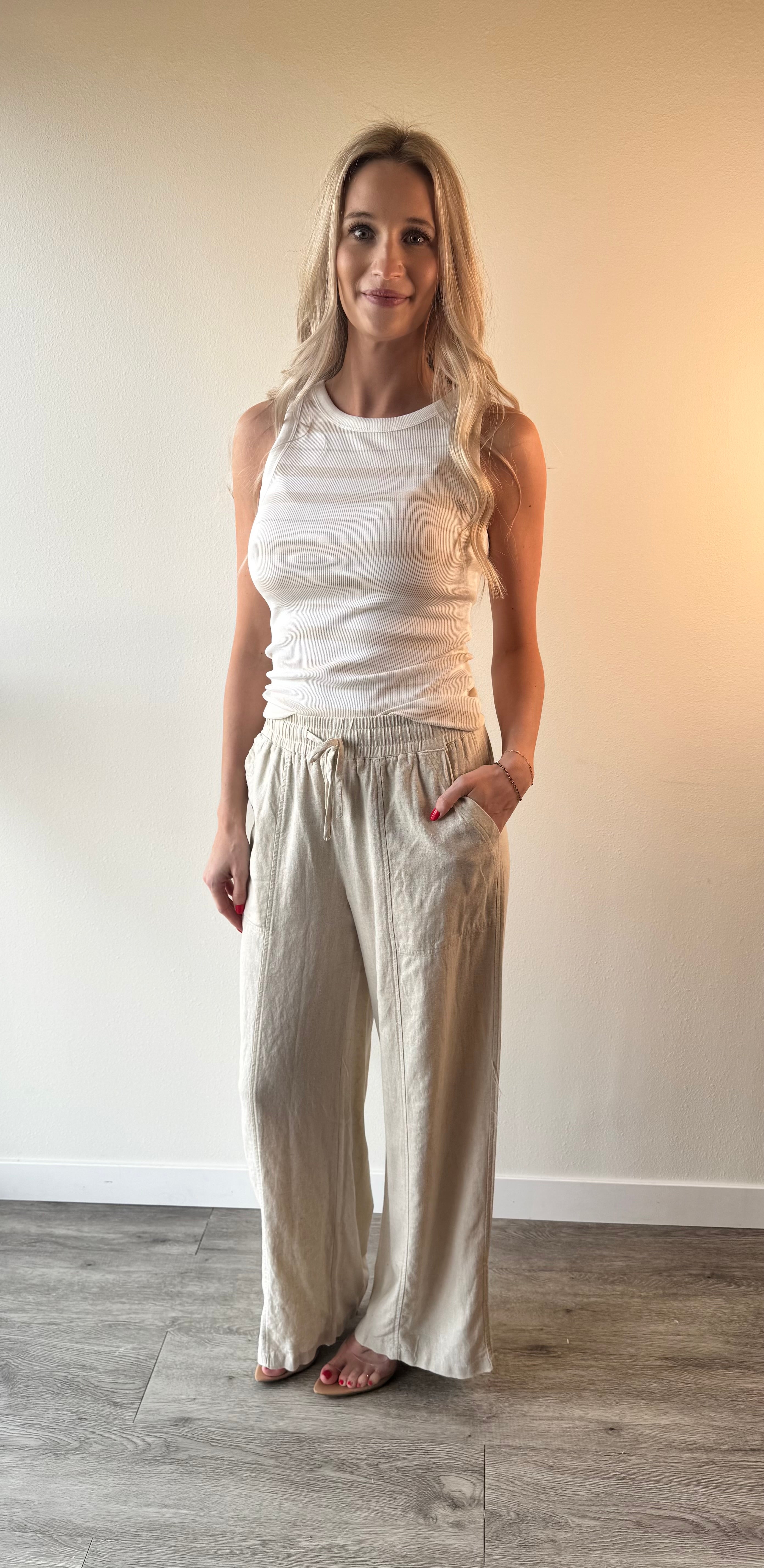EDLIN TANK - Ivory Latte