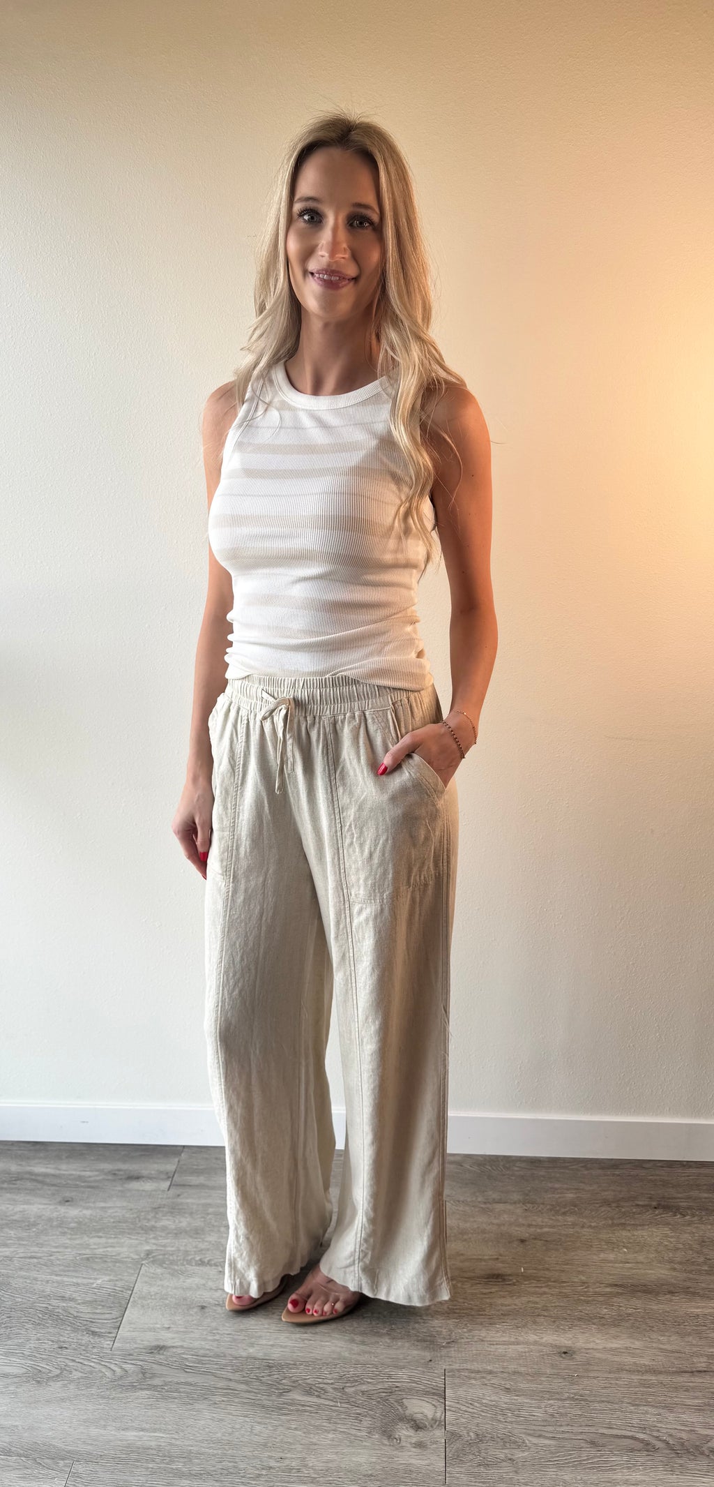 EDLIN TANK - Ivory Latte