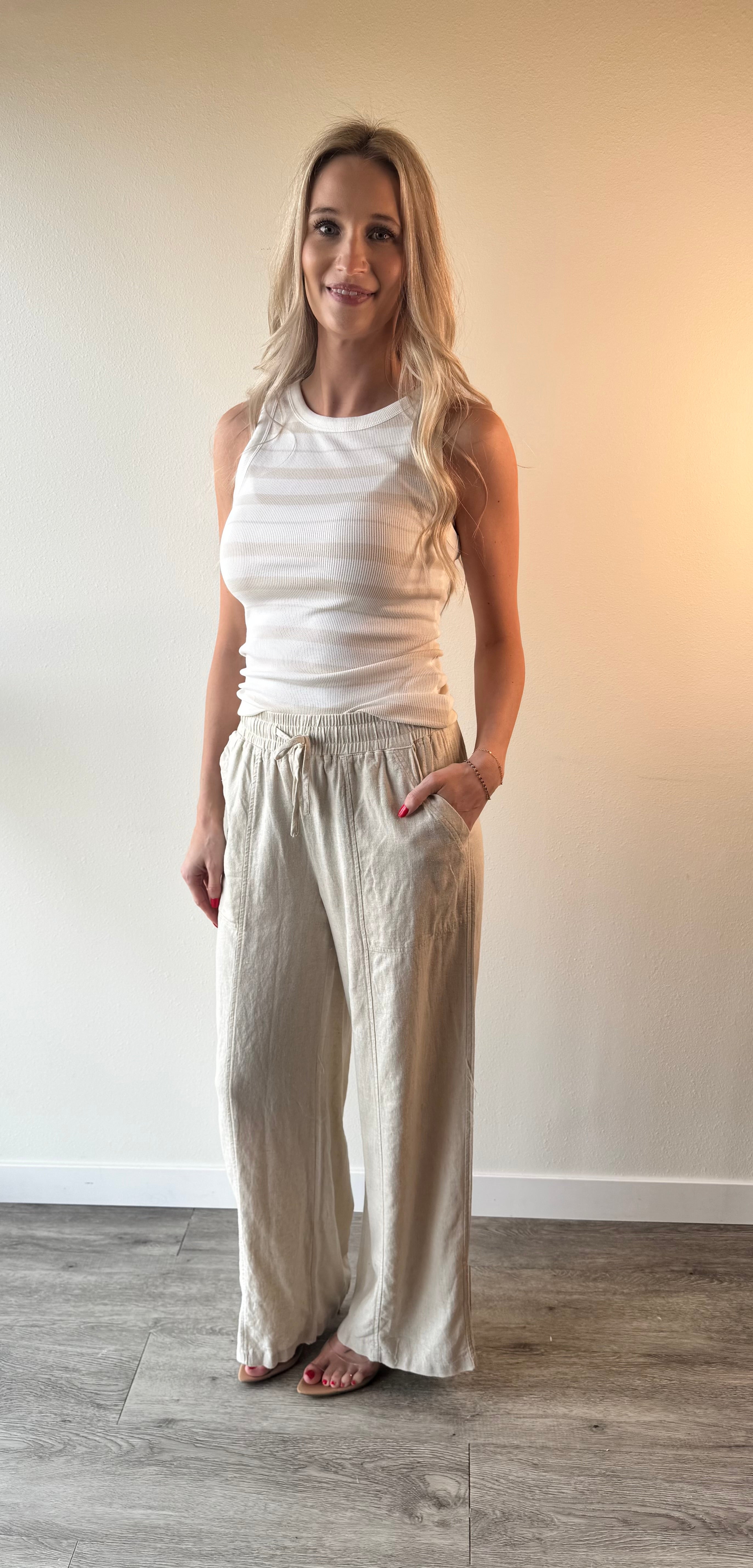 EDLIN TANK - Ivory Latte