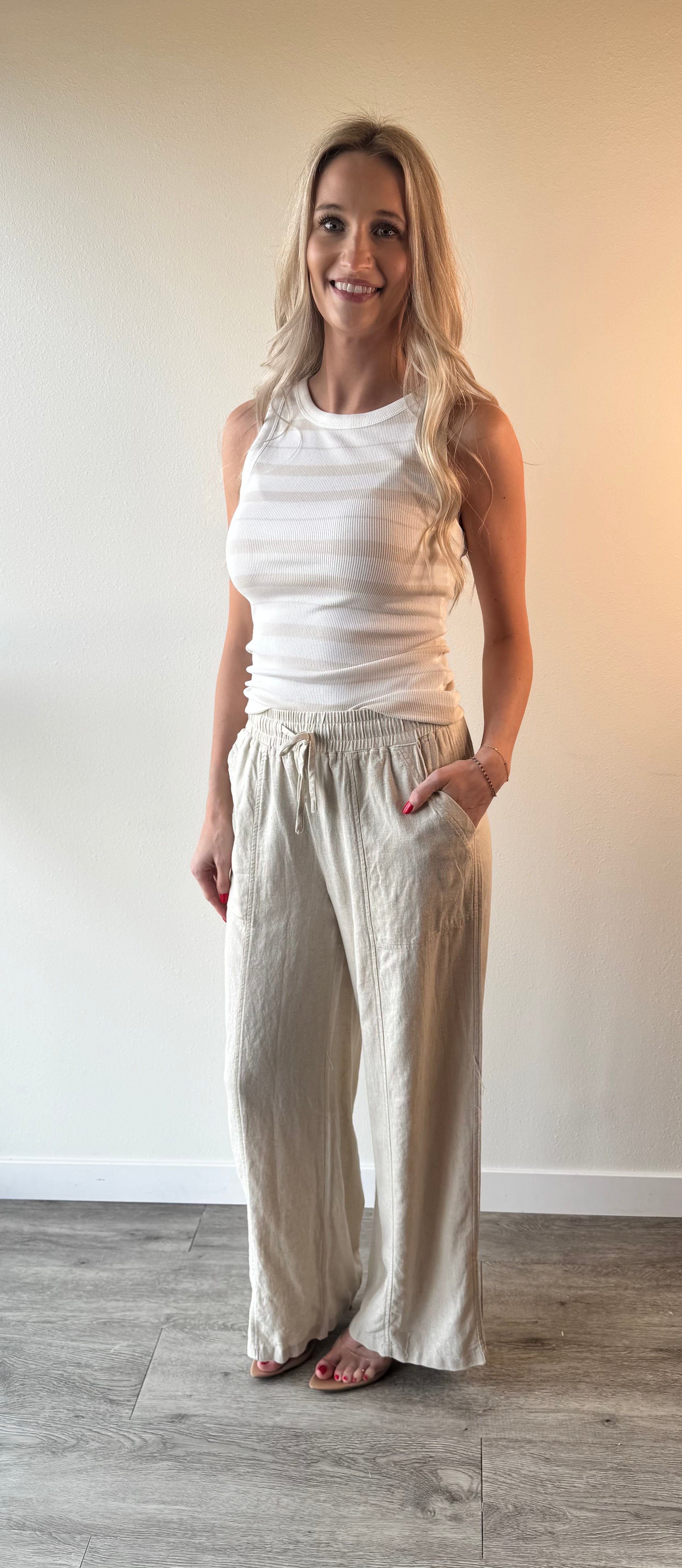 EDLIN TANK - Ivory Latte