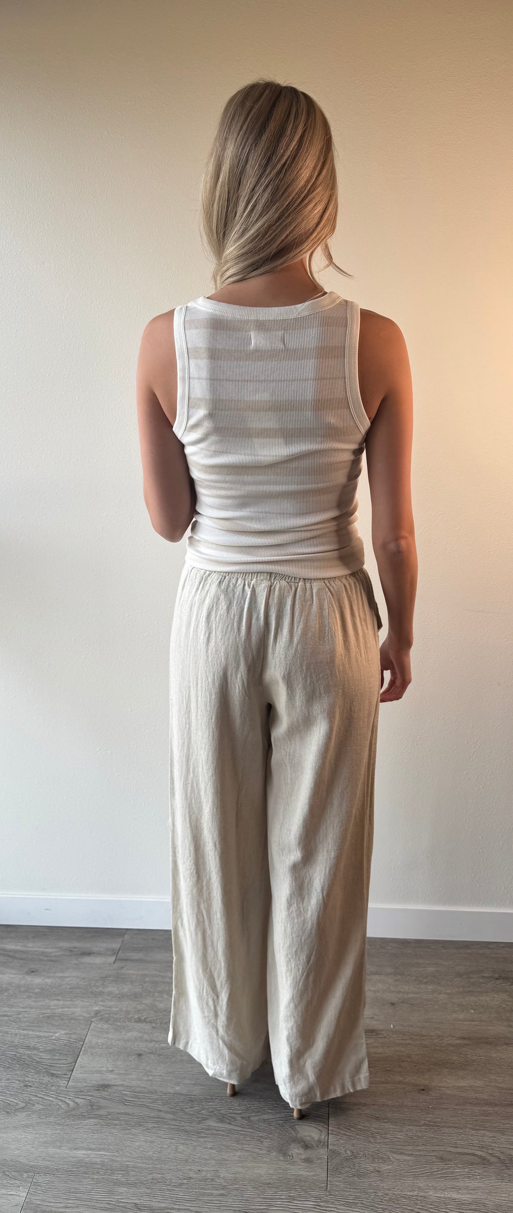 EDLIN TANK - Ivory Latte