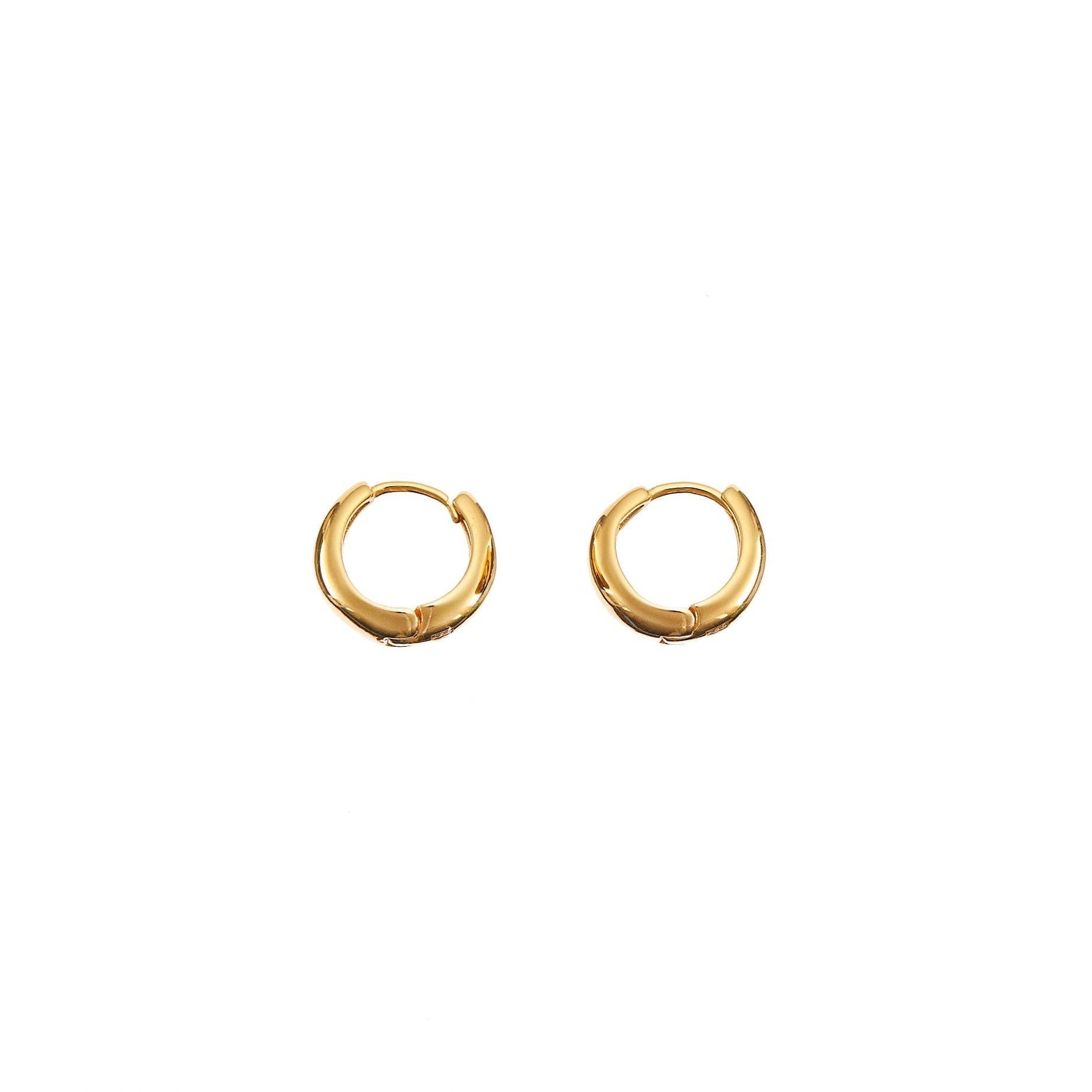 B. Grands 18K Gold 13mm Zenith Hoops
