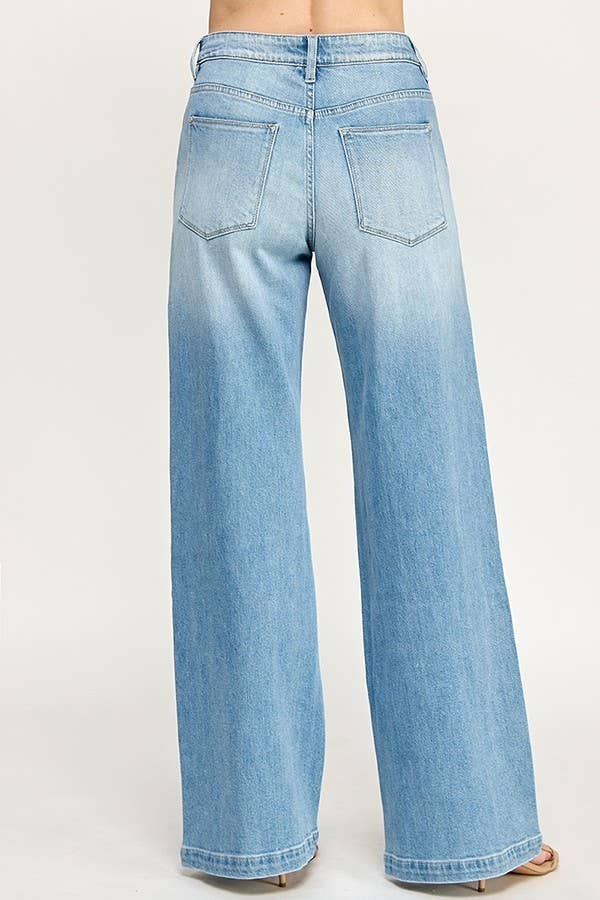 BRANDY SOFT TOUCH HIGH RISE PALAZZO JEANS