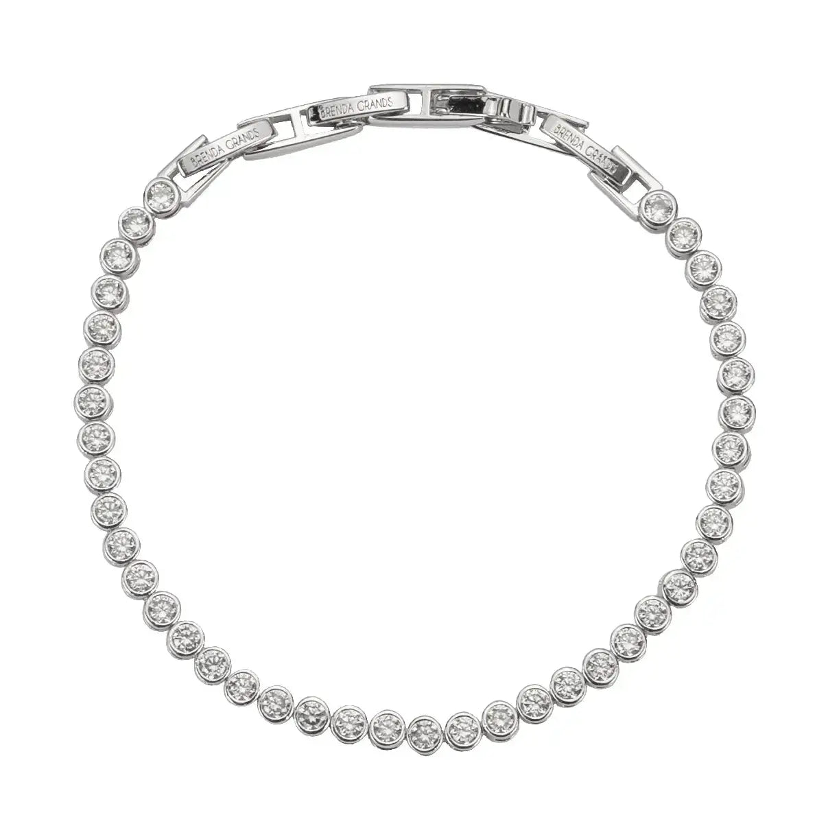 B. Grands 18K Gold Round Brilliant Tennis Bracelet