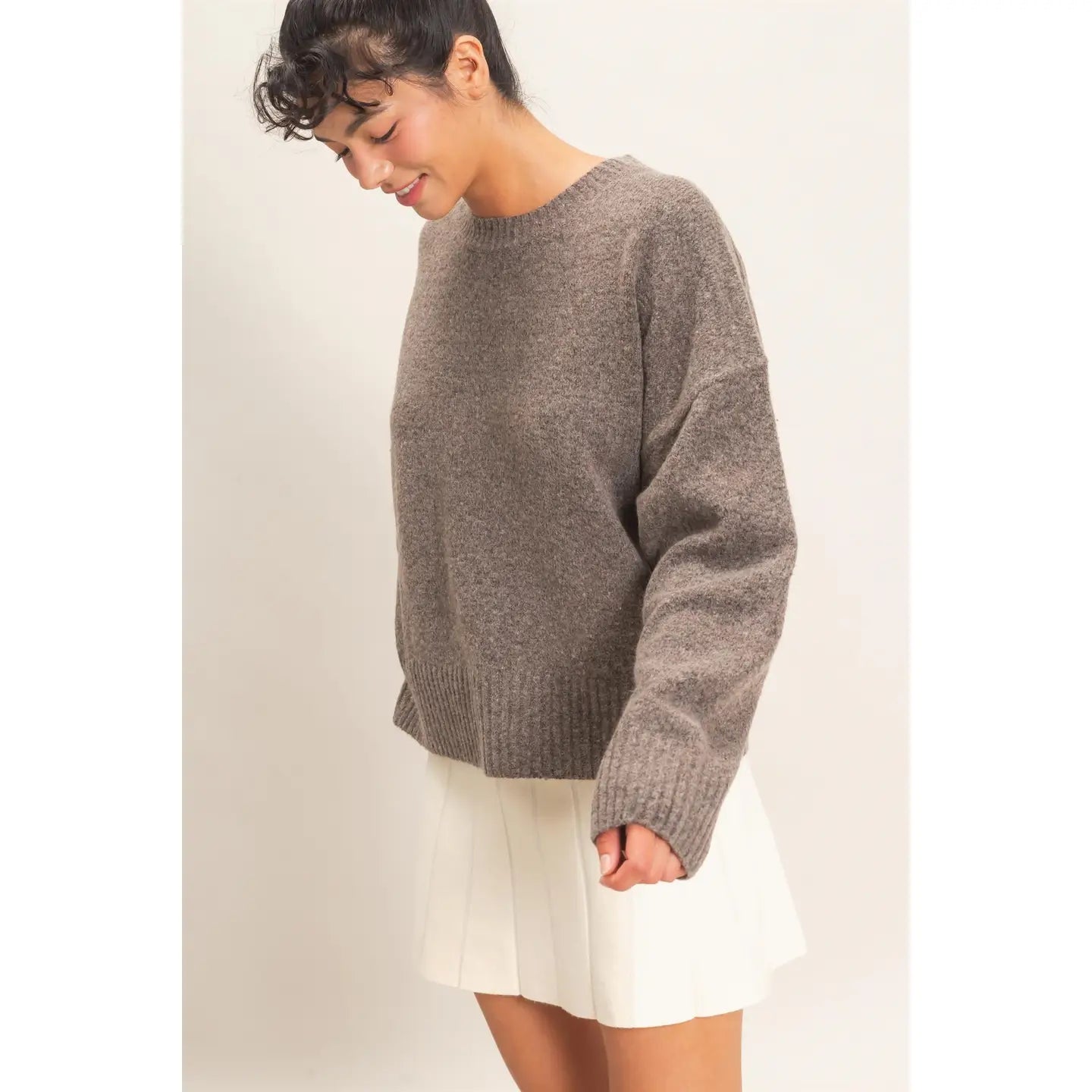 Ash Brown Sweater