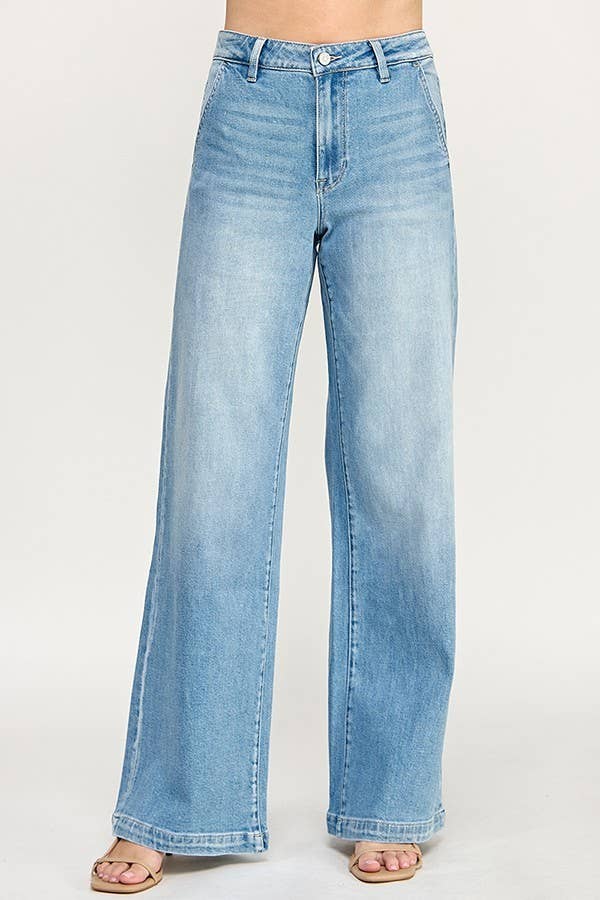 BRANDY SOFT TOUCH HIGH RISE PALAZZO JEANS