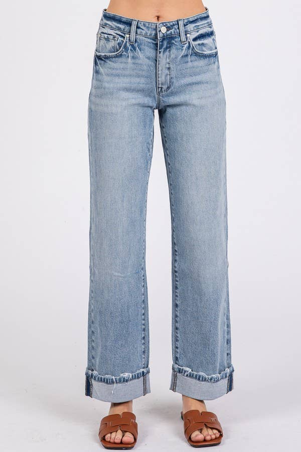 PETRA 153- SUPER SOFT TOUCH LOW RISE COMFORT BAGGY STRAIGHT